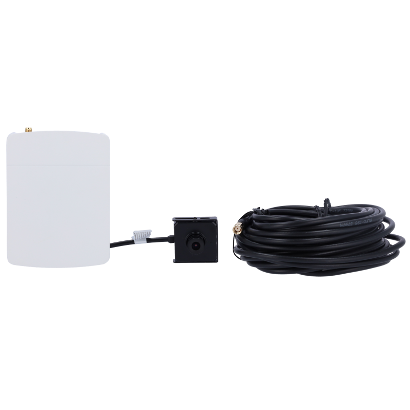 XS-IPMCKIT-4U-L5 - Kit telecamera Pinhole X-Security - 4 Megapixel (2688x1520) | Ottica 2.8 mm - WDR (120 dB) | 3D NR | Audio |