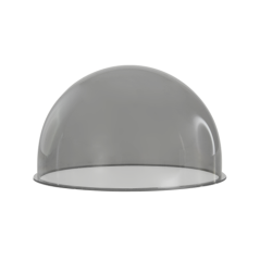 XS-SMOKED-COVER-20 - X-Security - Cupola di ricambio - Satinata - Formato 2"