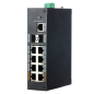 XS-SWI1108HIPOE-G120DIN - Switch Industrial X-Security - 8 porte RJ45 + 2 porte SFP + 1 porta RJ45 - Velocità 10/100/1000 Mbps - XS-SWI1108HIPOE-G120DIN - Switch Industrial X-Security - 8 porte RJ45 + 2 porte SFP + 1 porta RJ45 - Velocità 10/100/1000 Mbps -