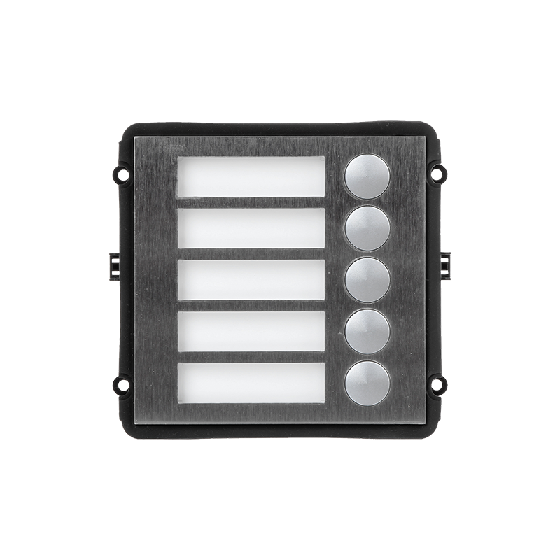 XS-V2000E-M5B - Modulo estensione - Compatibile con XS-V2000E-MIP - 5 pulsanti meccanici - 5 Etichette personalizzate con LED - XS-V2000E-M5B - Modulo estensione - Compatibile con XS-V2000E-MIP - 5 pulsanti meccanici - 5 Etichette personalizzate con LED -