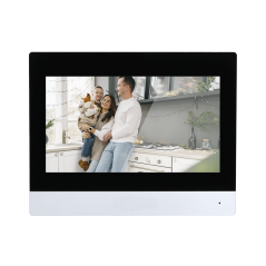 XS-V8621MA-IP-WPOE - Monitor per videocitofono - Schermo TFT da 7" Android 8.1 - Audio bidirezionale - TCP/IP, WiFi e SIP - Slot