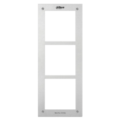 XS-VF003E - Panello frontale - Specifico per videocitofoni - Compatibile con moduli XS-V2000E-M(X) - triplo modulo - 369mm (I) x