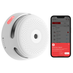 XS01-M - Mini rilevatore di fumo standalone X-Sense - Connessione all'HUB SBS50 per la comunicazione tramite APP - Consente di c