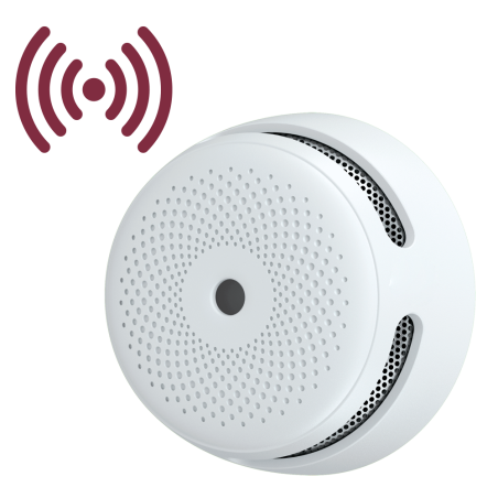 XS01-WR - Mini rilevatore di fumo standalone X-Sense - Consente di collegare 24 rilevatori tramite RF 868MHz - Durata della batt
