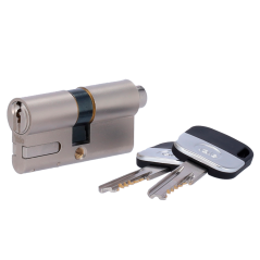YALE-CYLINDER-ADJ - Cilindro a doppia frizione regolabile - Antibumping, antipicking e antiperforazione - Adatto per YALE-LINUS-