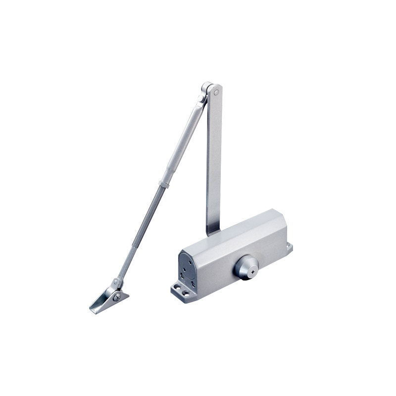 YC82-2 - Chiudiporta - Per apertura a sinistra o a destra - Materiale metallico - Porte fino a 85 kg - Due velocità di chiusura 