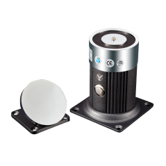 YD-602L - Ritentore elettromagnetico - Per porta semplice - Forza di ritenzione 180 Kg - Pulsante a comando manuale - Alimentazi