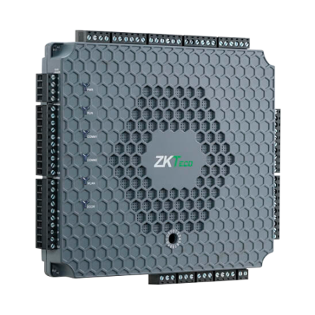 ZK-ATLAS-460 - Controller di accesso biometrico PoE - Accesso tramite impronta digitale, scheda, QR o PIN - TCP/IP | Connessione