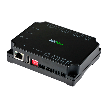 ZK-C2-260 - Controller di accesso - Scheda, QR o PIN - TCP/IP | RS485 per ZK-SRB-DM10 - 4 lettori per OSDP ZKTeco - Uscita relè