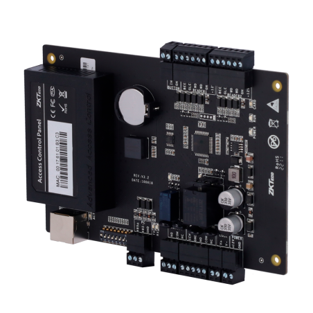 ZK-C3-100PRO - Controller di accesso - Scheda, QR o PIN - Comunicazione TCP/IP - 2 lettori Wiegand - Uscita relè per 1 porta - S