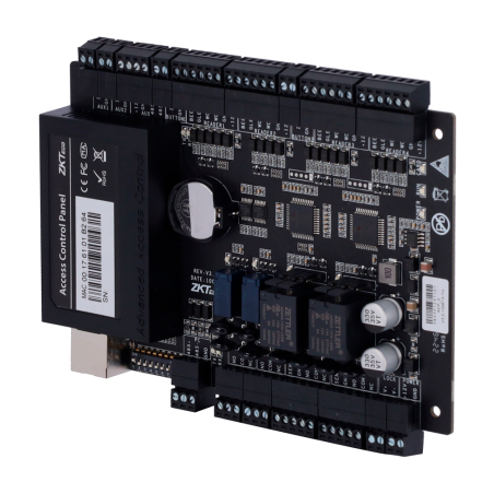 ZK-C3-200PRO - Controller di accesso - Scheda, QR o PIN - Comunicazione TCP/IP - 4 lettori Wiegand - Uscita relè per 2 porte - S