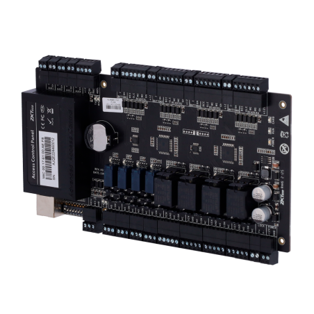 ZK-C3-400PRO - Controller di accesso - Scheda, QR o PIN - Comunicazione TCP/IP - 4 lettori Wiegand - Uscita relè per 4 porte - S