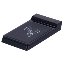 ZK-CR20MD - Lettore di schede USB - Schede MF e MF DESFire - Indicatore LED - Plug &amp Play - Lettura affidabile e sicura - Com