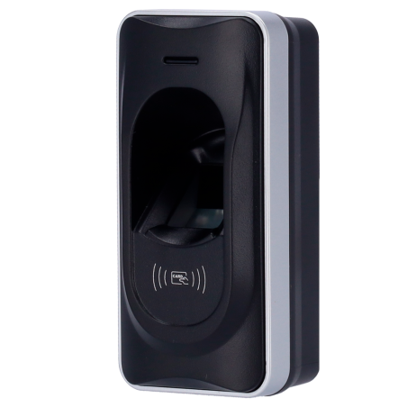 ZK-FR1200 - Lettore di accesso - Accesso tramite impronta digitale e scheda EM - Indicatore a LED e acustico - RS485 - Compatibi