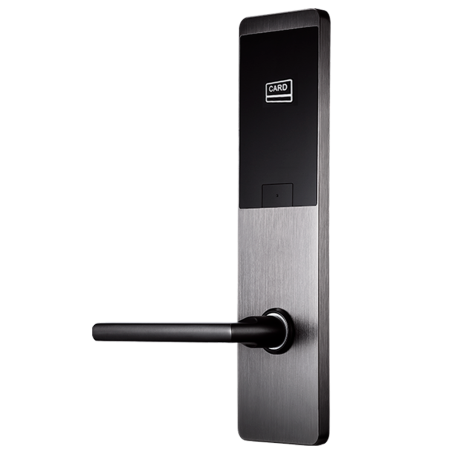 ZK-LH6500L - Serratura offline per hotel - Apertura tramite scheda MF - Backset 62.5 mm | Apertura a sinistra - Autonoma 4 x pil