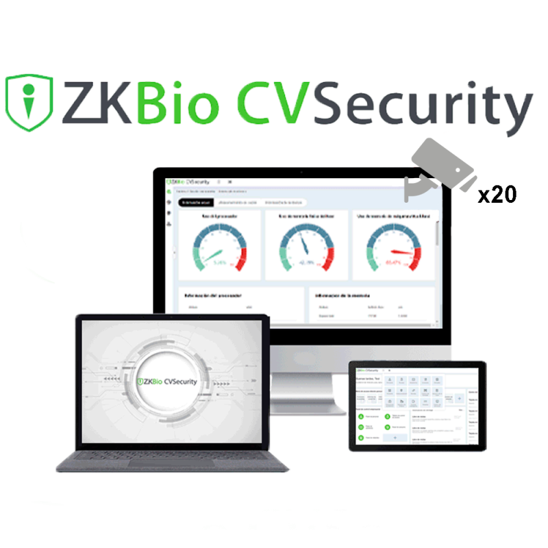 ZK-SOF-ZKBIOCV-IVS-P20 - Licenza software per il controllo accessi - Modulo TVCC - 20 canali ONVIF - Collegamenti agli eventi di ZK-SOF-ZKBIOCV-IVS-P20 - Licenza software per il controllo accessi - Modulo TVCC - 20 canali ONVIF - Collegamenti agli eventi di