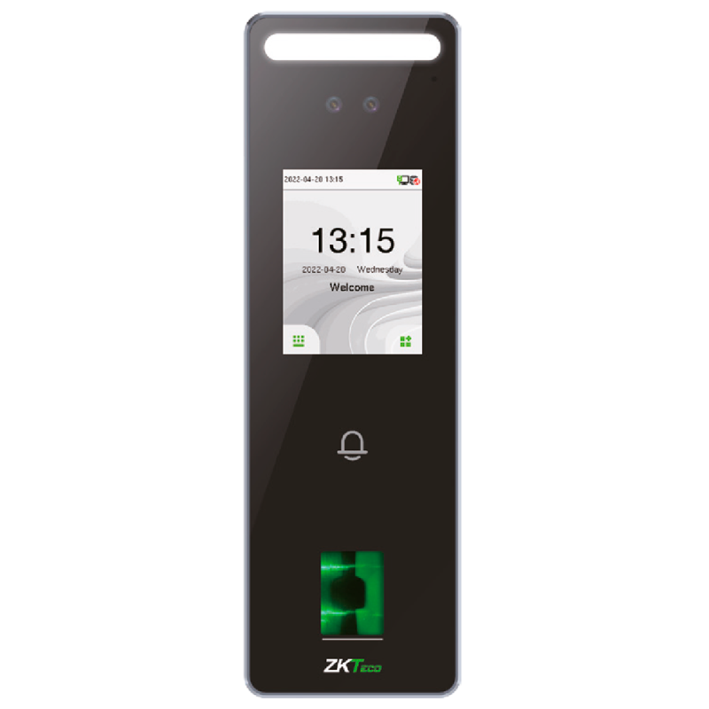 ZK-SPEEDFACE-V3L-FP-W - Controllo accessi e presenza IP65 - Riconoscimento Facciale, impronta digitale, scheda EM e PIN - 3.000 ZK-SPEEDFACE-V3L-FP-W - Controllo accessi e presenza IP65 - Riconoscimento Facciale, impronta digitale, scheda EM e PIN - 3.000