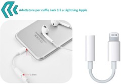 Adattatore per Audio Jack 3,5 a Apple Lightning iPhone