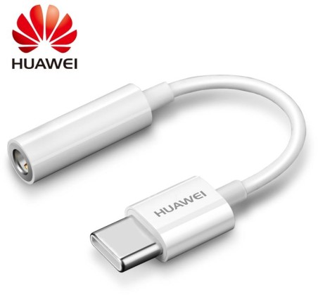 Adattatore Originale Huawei CM20 Tipo C / 3,5mm Bianco Bulk