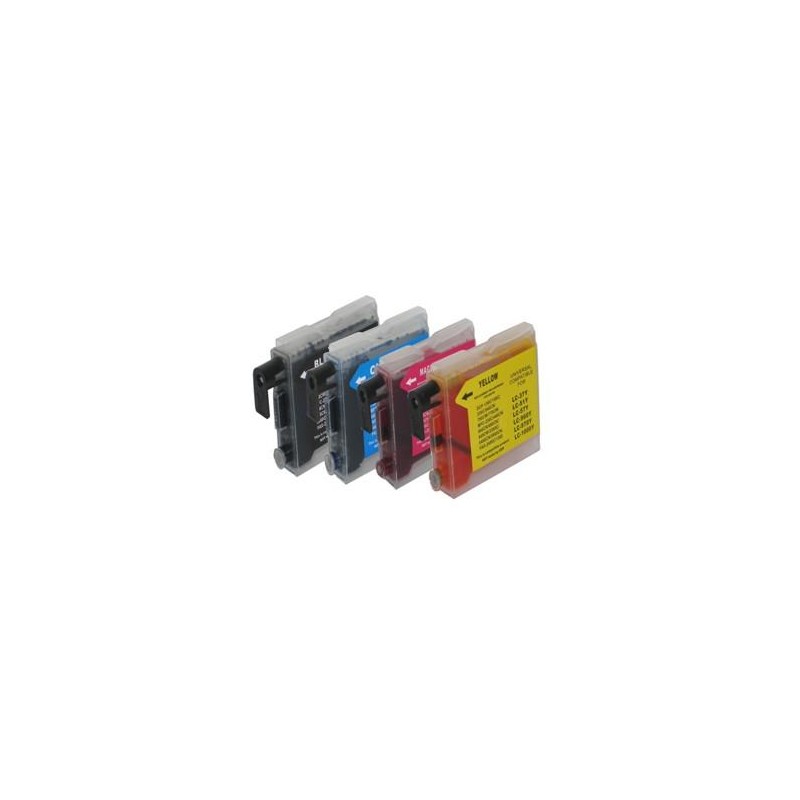 38ML Brother Comp LC51Bk LC970BK LC1000BK Alta Capacita 38ML Brother Comp LC51Bk LC970BK LC1000BK Alta Capacita