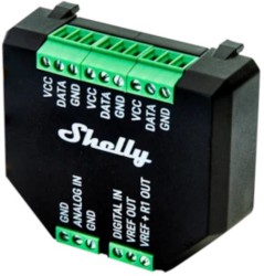 Shelly Plus AddOn -Accessorio/attuatore per disp. Serie Plus/Gen3