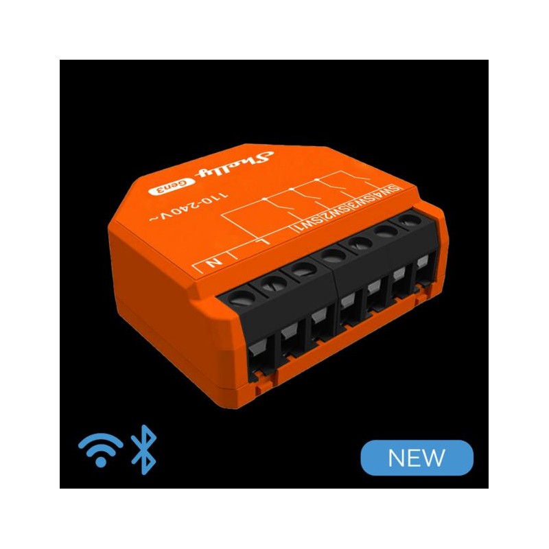 Shelly I4 Gen3 - Smart Control 4 input AC WiFi/BT/Matter