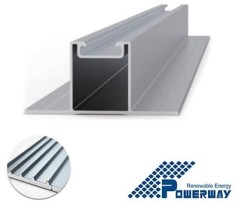Profilo di supporto x tetto in lamiera grecata/sandwich - barre da 3.6 metri