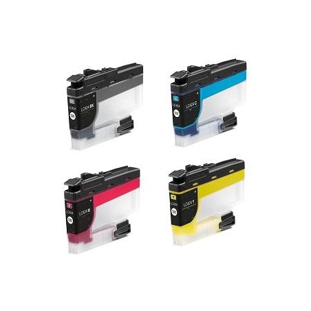 Yellow Compatible Brother DCP-J1200W-0.75KLC424Y