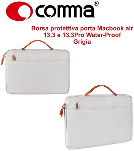 Borsa protettiva Macbook air 13,3 e 13,3Pro Water-Proof Grig