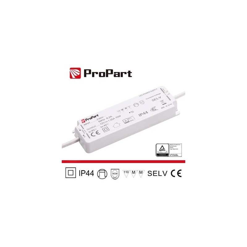 Alimentatore IP44 24V 75W 3.12A Size:158*51*18mm Alimentatore IP44 24V 75W 3.12A Size:158*51*18mm