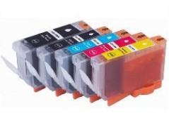 26ML -Nero  PGI 5BK  Con chip compatibile for canon serie 8