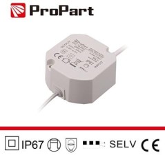 Alimentatore IP67 24V 20W 0.83A Size:59*59*28mm