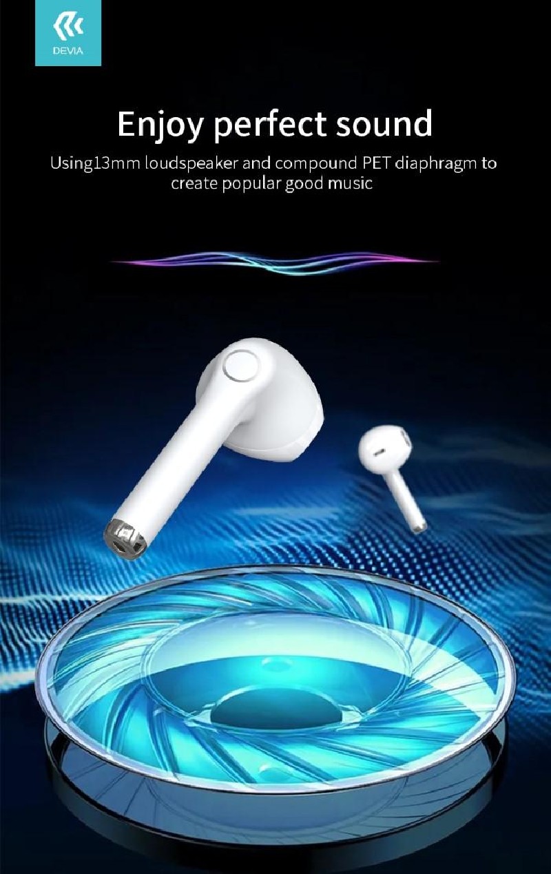 Auricolari TWS EM407 Kintone bluetooth con astuccio ricarica Auricolari TWS EM407 Kintone bluetooth con astuccio ricarica
