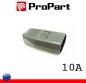 Presa 10A 2P nera polybag Presa 10A 2P nera polybag
