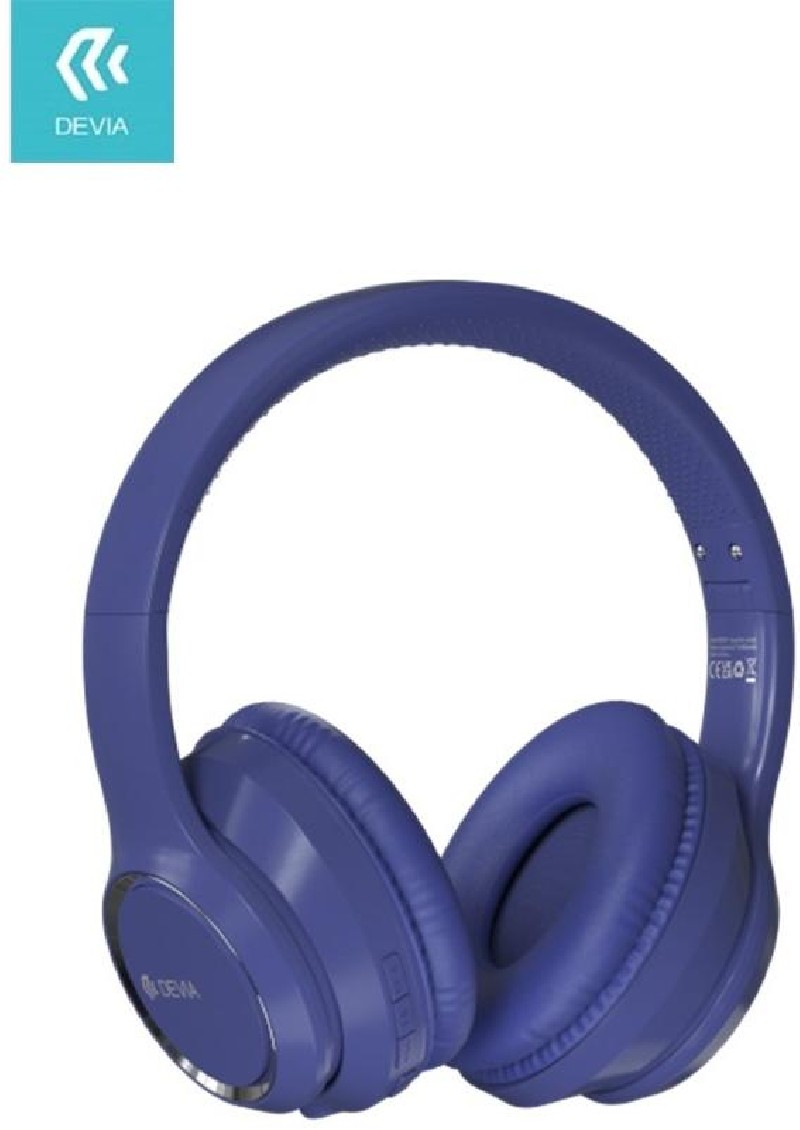 Cuffia wireless V2 EM039 bluetooth V. 5.2 ricaricabile Blu Cuffia wireless V2 EM039 bluetooth V. 5.2 ricaricabile Blu
