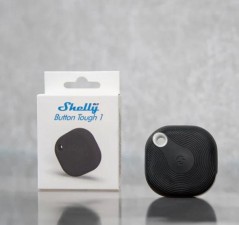 Shelly BLU Button Tough 1 Black - Pulsante Smart Bluetooth IP54 Nero