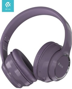 Cuffia wireless V2 EM039 bluetooth V. 5.2 ricaricabile Viola
