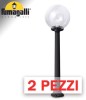 GIAFFA/G250 NERO TRASP E27 LED 8,5W CCT 3WHITE - 100 cm GIAFFA/G250 NERO TRASP E27 LED 8,5W CCT 3WHITE - 100 cm