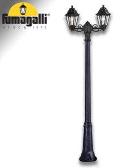 GIGI BISSO/ANNA 2L NERO TRASP E27 LED FILAMENTO 6,5W 2,7K - 209 cm