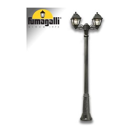 GIGI BISSO/MARY 2L NERO TRASP E27 LED FILAMENTO 6,5W 2,7K - 207 cm