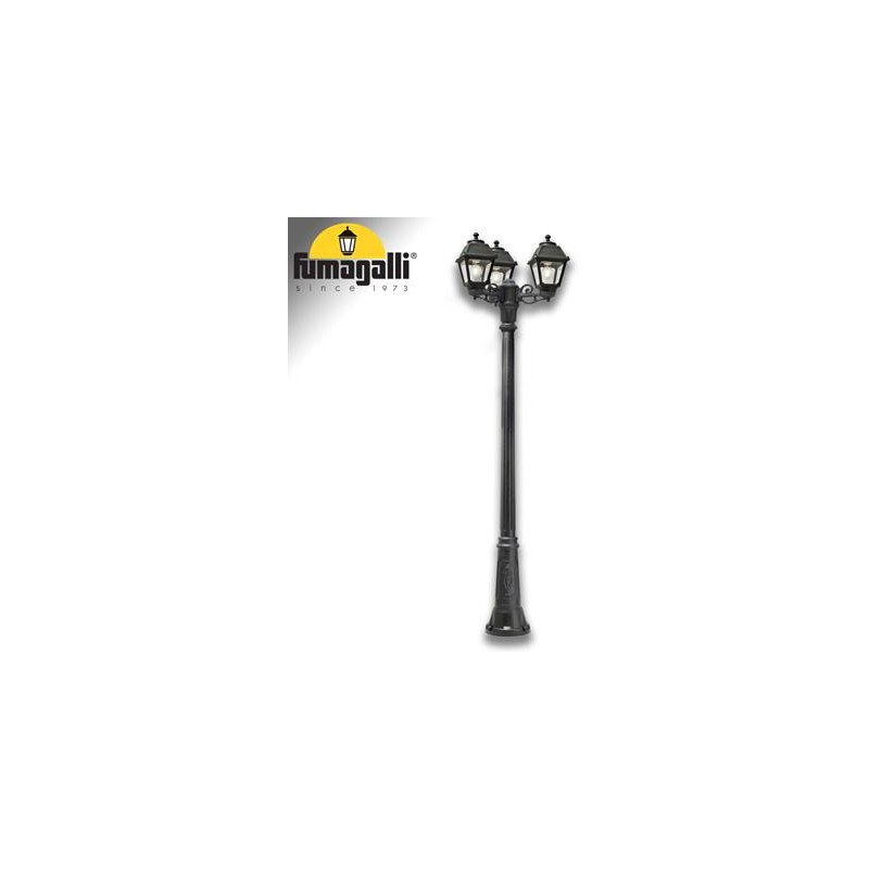 GIGI BISSO/MARY 3L NERO TRASP E27 LED FILAMENTO 6,5W 2,7K - 207 cm