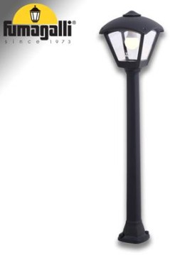 GIAFFA/DARIO NERO TRASP E27 A60 LED 8,5W CCT SET - 97,5 cm