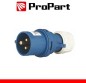 Spina Mobile Diritta Indust. CEE 16A-6h 2P+T 220-250V IP44 Spina Mobile Diritta Indust. CEE 16A-6h 2P+T 220-250V IP44