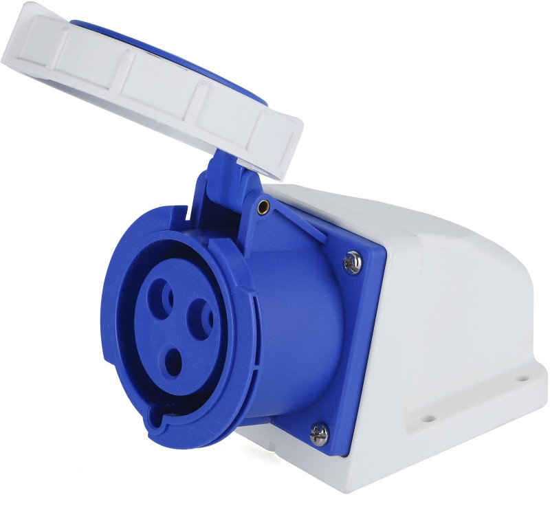 Presa a muro Indust. CEE 16A-6h 2P+T 220-250V IP67 Presa a muro Indust. CEE 16A-6h 2P+T 220-250V IP67
