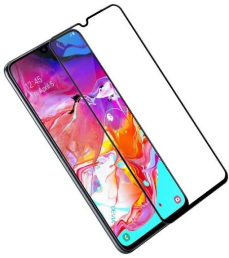 Pellicola vetro temperato Full Screen per Samsung A10e Nera