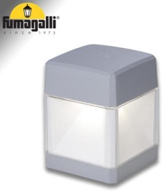 ELISA WALL GRIGIO TRASP LED GX53 10W CCT 3WHITE