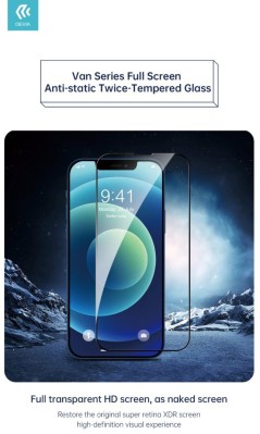 Pellicola in vetro temperato Anti statico per iPhone 13 Pro