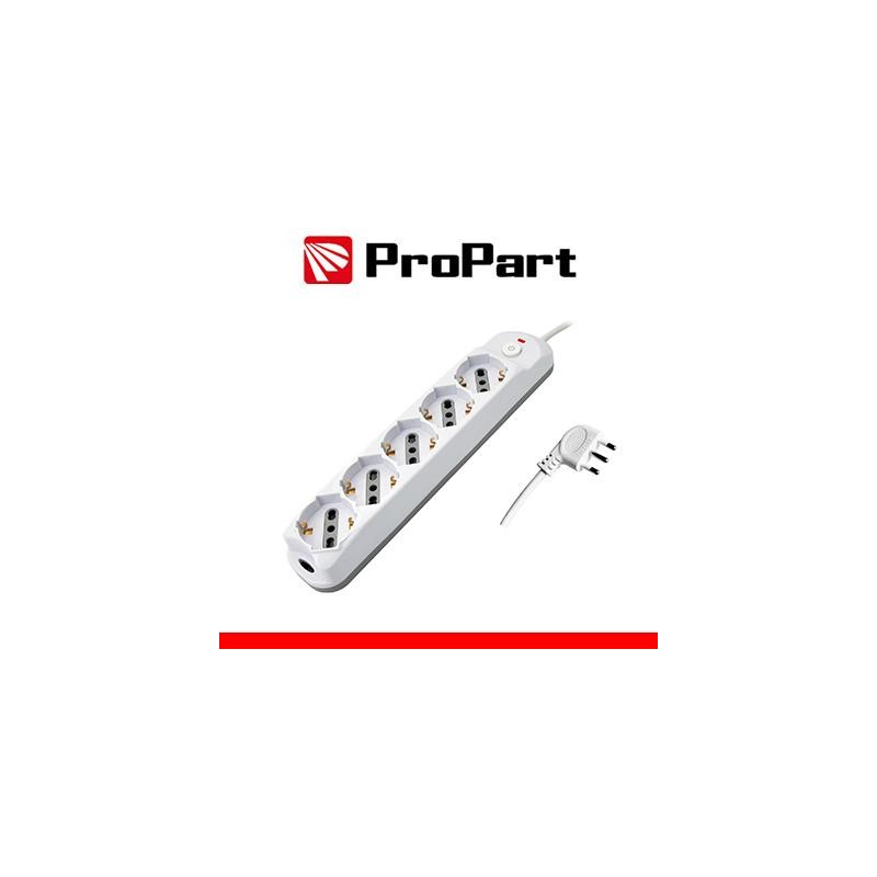 Multipresa 5pos bipasso/schuko + interrutt nuovo modello Multipresa 5pos bipasso/schuko + interrutt nuovo modello