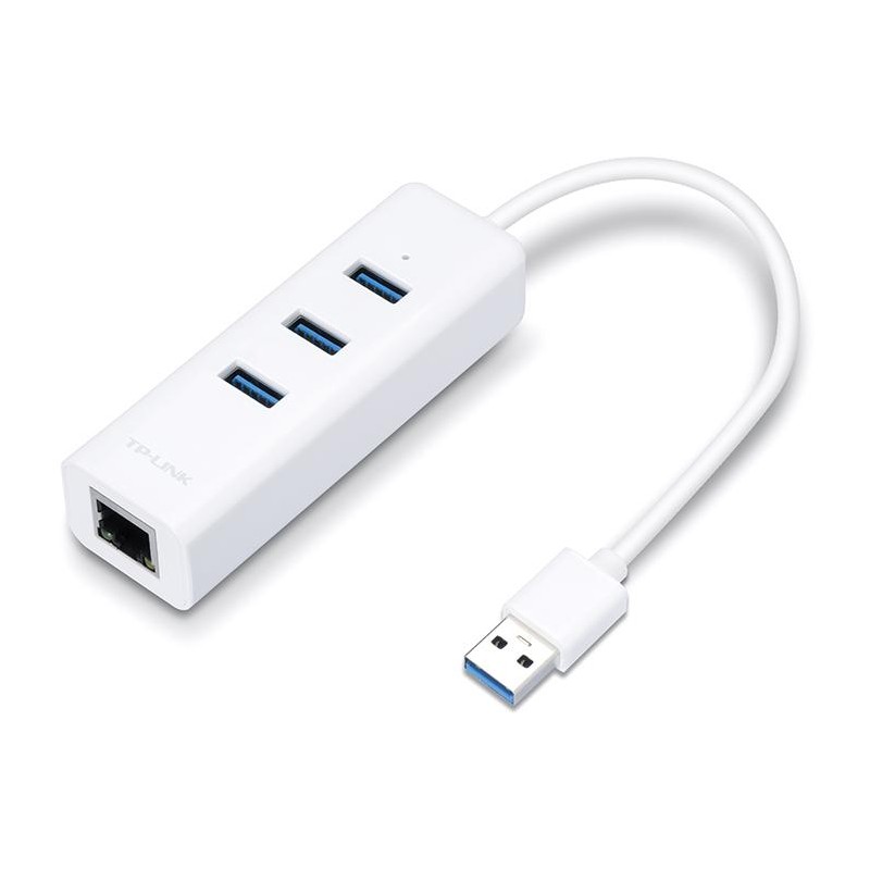 TP-Link Adattatore di rete Gigabit 3 Porte USB 3.0 - UE330