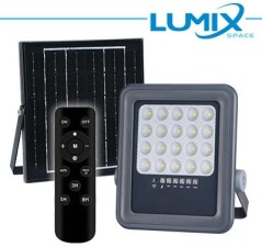 PROIETTORE SOLARE LED 100W + Crepuscolare